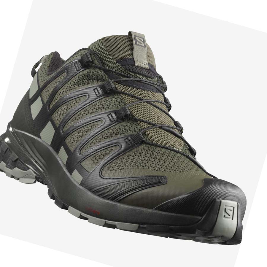 Salomon XA PRO 3D v8 Trail Futócipő Férfi Olivazöld | HU 2097FDN